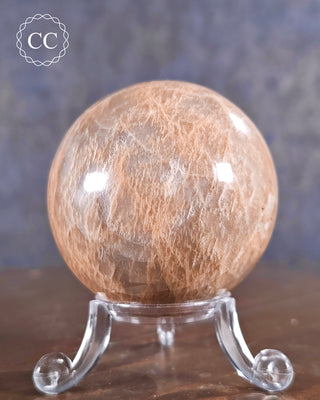 Peach Moonstone Sphere #2