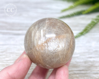 Peach Moonstone Sphere #3
