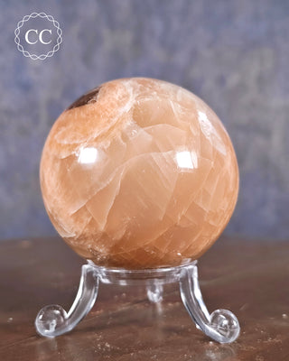 Peach Moonstone Sphere #5