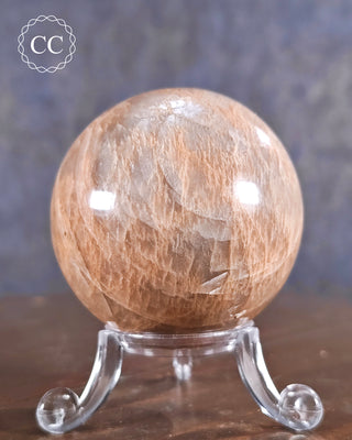 Peach Moonstone Sphere #2