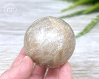 Peach Moonstone Sphere #3