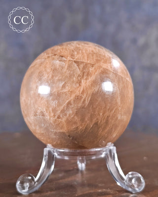 Peach Moonstone Sphere #2