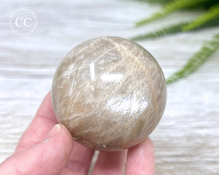 Peach Moonstone Sphere #3