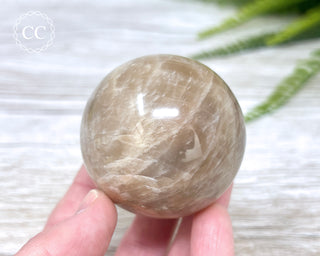 Peach Moonstone Sphere #3
