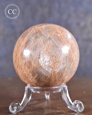 Peach Moonstone Sphere #2