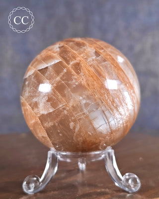 Peach Moonstone Sphere #4