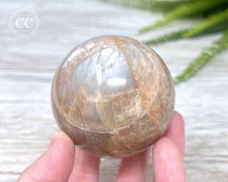 Peach Moonstone Sphere #1