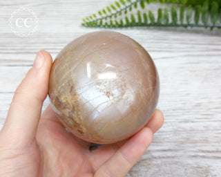 Peach Moonstone Sphere #5