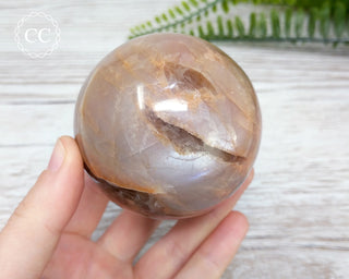 Peach Moonstone Sphere #6
