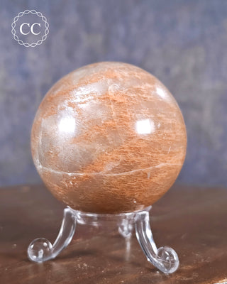 Peach Moonstone Sphere #3