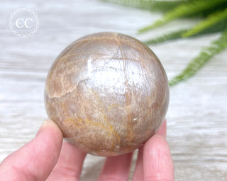 Peach Moonstone Sphere #1