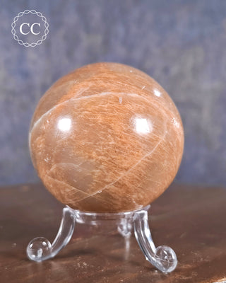Peach Moonstone Sphere #3