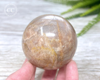 Peach Moonstone Sphere #1