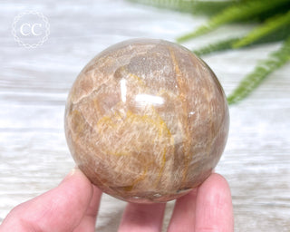 Peach Moonstone Sphere #1