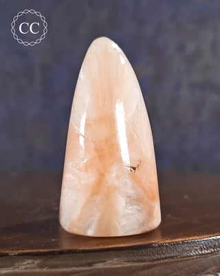 Peach Stilbite Freeform #4