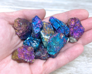 Peacock Ore Small Raw Crystal
