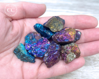 Peacock Ore Small Raw Crystal