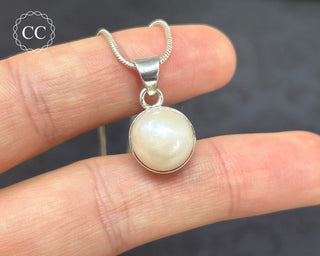 Pearl Silver Necklace #3