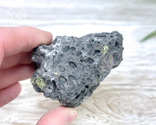 Peridot Crystals on Basalt #13