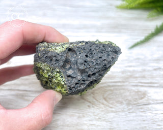 Peridot Crystals on Basalt #2