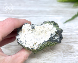 Peridot Crystals on Basalt #5