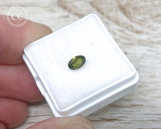 Peridot Faceted Gem
