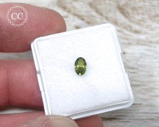 Peridot Faceted Gem