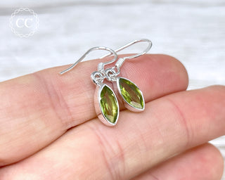 Peridot Silver Earrings #3