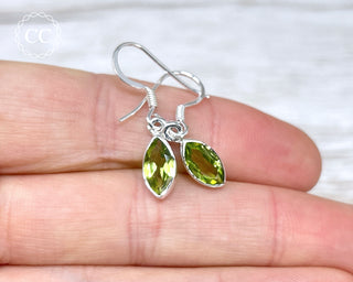 Peridot Silver Earrings #3