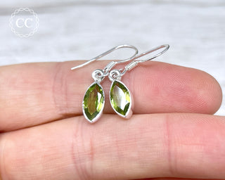 Peridot Silver Earrings #3