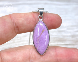 Phosphosiderite Silver Necklace #2