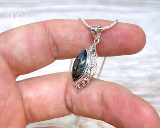 Pietersite Silver Necklace #1