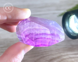 Pink Fluorite Freeform #5