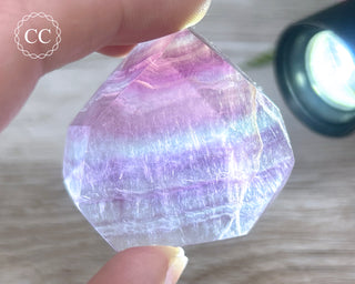 Pink Fluorite Freeform #4