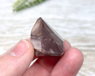 Pink Hematite (Lithium) Quartz Tower #19