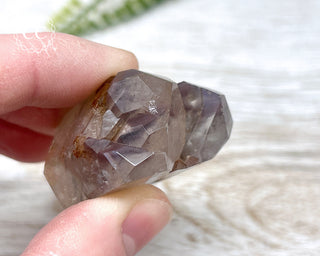 Pink Hematite (Lithium) Quartz Tower #20