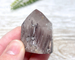 Pink Hematite (Lithium) Quartz Tower #27