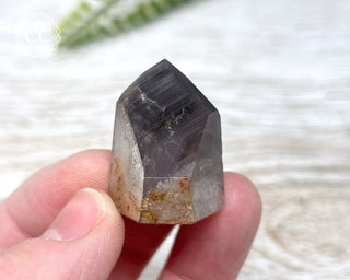 Pink Hematite (Lithium) Quartz Tower #10