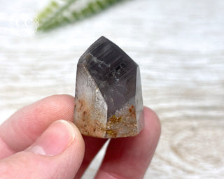 Pink Hematite (Lithium) Quartz Tower #10