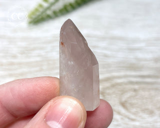 Pink Hematite (Lithium) Quartz Tower #6