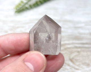 Pink Hematite (Lithium) Quartz Tower #11