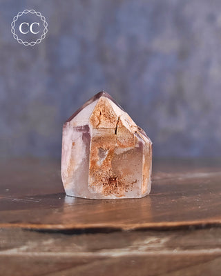 Pink Hematite (Lithium) Quartz Tower #3
