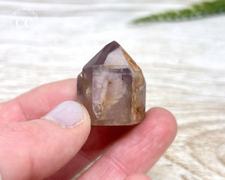 Pink Hematite (Lithium) Quartz Tower #3