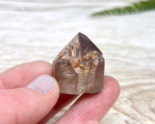 Pink Hematite (Lithium) Quartz Tower #3