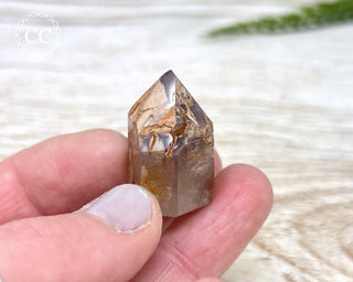 Pink Hematite (Lithium) Quartz Tower #3