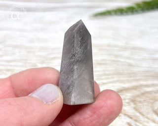 Pink Hematite (Lithium) Quartz Tower #4