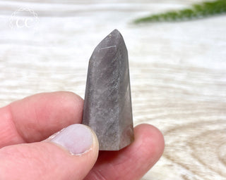 Pink Hematite (Lithium) Quartz Tower #4