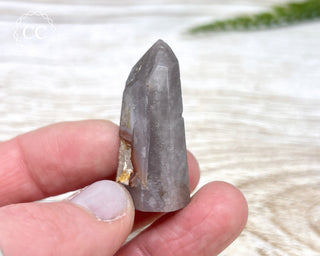 Pink Hematite (Lithium) Quartz Tower #4