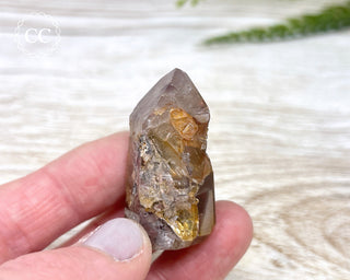 Pink Hematite (Lithium) Quartz Tower #1