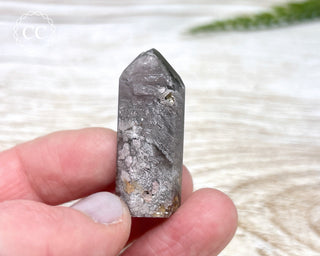 Pink Hematite (Lithium) Quartz Tower #5